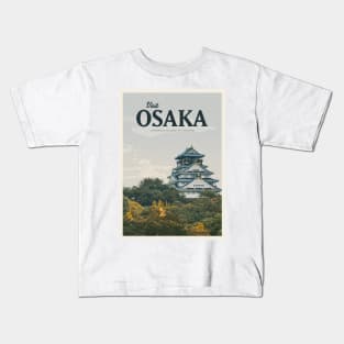 Visit Osaka Kids T-Shirt